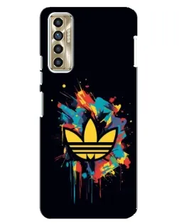 Чехол для TECNO Camon 17P (CG7n) с картинкой «Adidas Splash» Чехол для TECNO Camon 17P (CG7n) с картинкой «Adidas Splash»