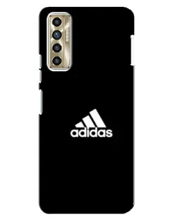 Чехол для TECNO Camon 17P (CG7n) с картинкой «Adidas Red Style»