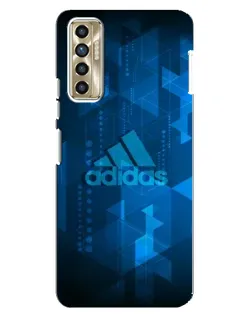 Чехол для TECNO Camon 17P (CG7n) с картинкой «Adidas Sport Art»