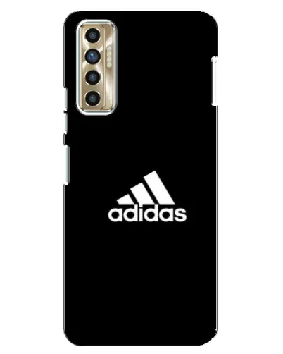 Чехол для TECNO Camon 17P (CG7n) с картинкой «Черная классика Adidas» Чехол для TECNO Camon 17P (CG7n) с картинкой «Черная классика Adidas»