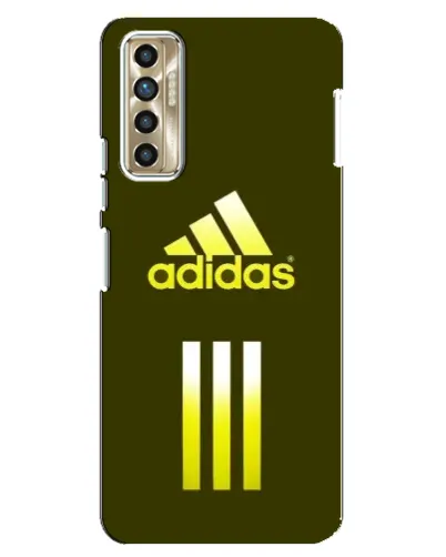 Чехол для TECNO Camon 17P (CG7n) с картинкой «Оливковый градиент Adidas» Чехол для TECNO Camon 17P (CG7n) с картинкой «Оливковый градиент Adidas»