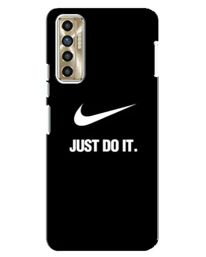 Чехол для TECNO Camon 17P (CG7n) с картинкой «Классический принт Nike» Чехол для TECNO Camon 17P (CG7n) с картинкой «Классический принт Nike»