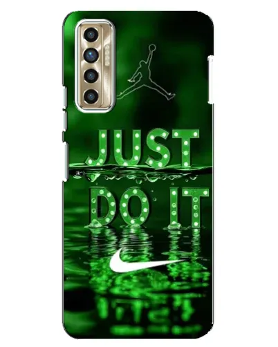 Чехол для TECNO Camon 17P (CG7n) с картинкой «Зеленый неоновый Nike» Чехол для TECNO Camon 17P (CG7n) с картинкой «Зеленый неоновый Nike»