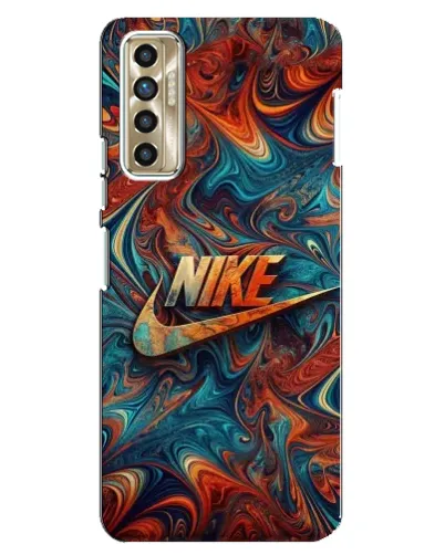 Чехол для TECNO Camon 17P (CG7n) с картинкой «Nike в абстракции» Чехол для TECNO Camon 17P (CG7n) с картинкой «Nike в абстракции»