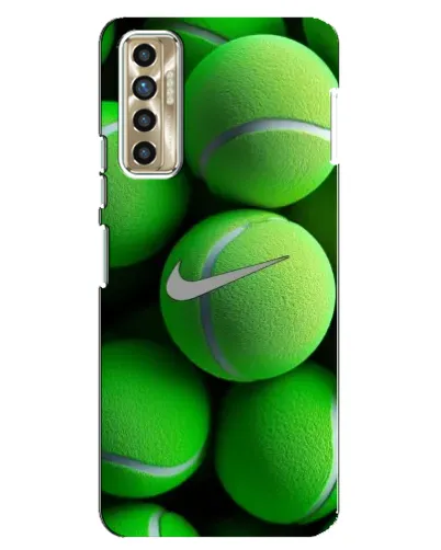 Чехол для TECNO Camon 17P (CG7n) с картинкой «Теннисные мячи Найк» Чехол для TECNO Camon 17P (CG7n) с картинкой «Теннисные мячи Найк»