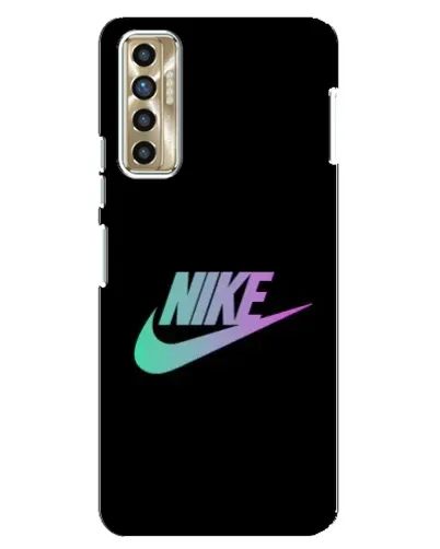 Чехол для TECNO Camon 17P (CG7n) с картинкой «Nike — городская ночь» Чехол для TECNO Camon 17P (CG7n) с картинкой «Nike — городская ночь»