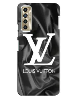 Чехол для TECNO Camon 17P (CG7n) с картинкой «Шелковый Louis Vuitton»