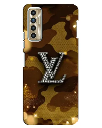 Чехол для TECNO Camon 17P (CG7n) с картинкой «Камуфляжный Louis Vuitton»