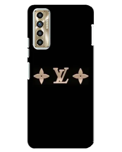 Чехол для TECNO Camon 17P (CG7n) с картинкой «Louis Vuitton — минимализм»