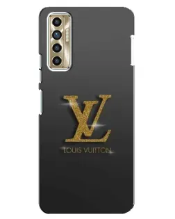 Чехол для TECNO Camon 17P (CG7n) с картинкой «Градиент Louis Vuitton»