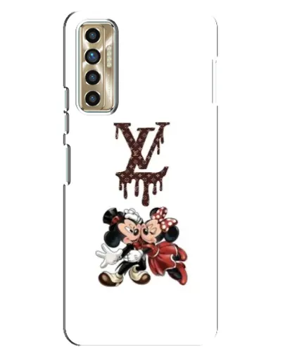 Чехол для TECNO Camon 17P (CG7n) с картинкой «LV и Микки Маус»