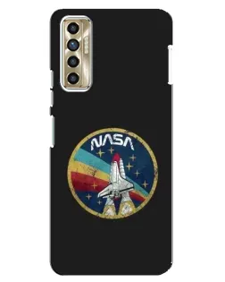 Чехол для TECNO Camon 17P (CG7n) с картинкой «NASA — эмблема миссии» Чехол для TECNO Camon 17P (CG7n) с картинкой «NASA — эмблема миссии»