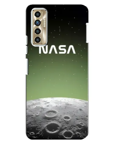 Чехол для TECNO Camon 17P (CG7n) с картинкой «NASA — лунный градиент»