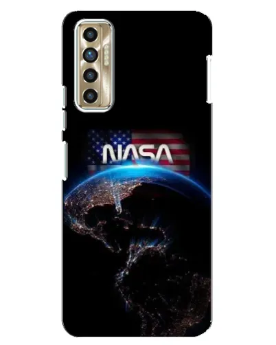 Чехол для TECNO Camon 17P (CG7n) с картинкой «Земля из космоса NASA»