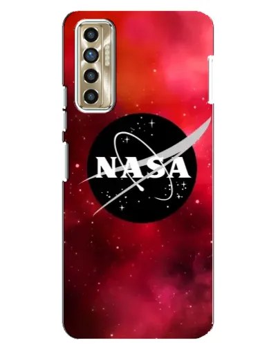 Чехол для TECNO Camon 17P (CG7n) с картинкой «NASA — красная туманность»