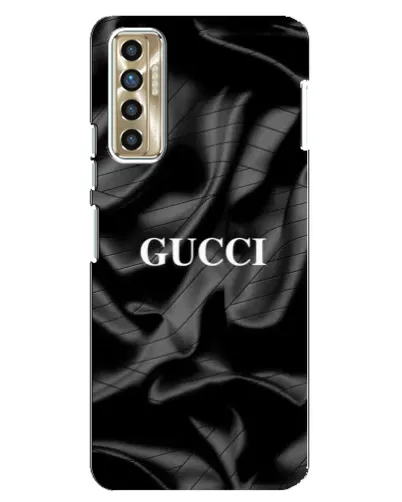 Чехол для TECNO Camon 17P (CG7n) с картинкой «Gucci — шелковые волны» Чехол для TECNO Camon 17P (CG7n) с картинкой «Gucci — шелковые волны»