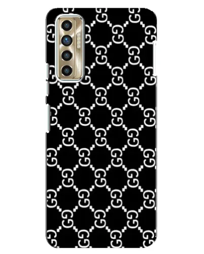 Чехол для TECNO Camon 17P (CG7n) с картинкой «Gucci — сетчатый паттерн» Чехол для TECNO Camon 17P (CG7n) с картинкой «Gucci — сетчатый паттерн»