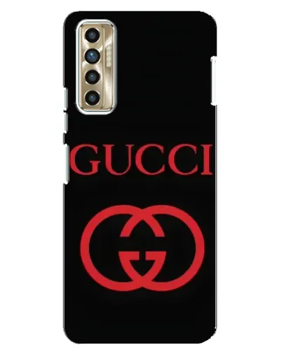 Чехол для TECNO Camon 17P (CG7n) с картинкой «Gucci — красный логотип» Чехол для TECNO Camon 17P (CG7n) с картинкой «Gucci — красный логотип»