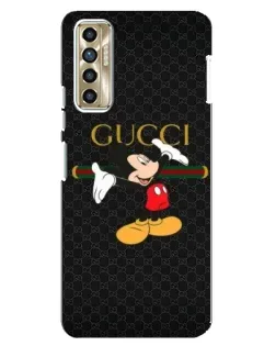 Чехол для TECNO Camon 17P (CG7n) с картинкой «Микки Маус Gucci»