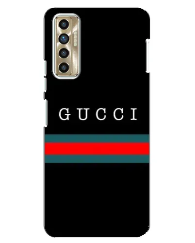 Чехол для TECNO Camon 17P (CG7n) с картинкой «Gucci — красный пояс» Чехол для TECNO Camon 17P (CG7n) с картинкой «Gucci — красный пояс»