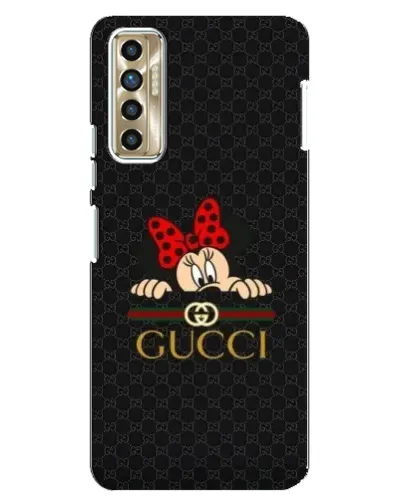 Чехол для TECNO Camon 17P (CG7n) с картинкой «Минни Маус Gucci — черный» Чехол для TECNO Camon 17P (CG7n) с картинкой «Минни Маус Gucci — черный»