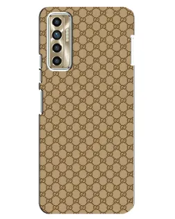 Чохол для TECNO Camon 17P (CG7n) з картинкою «Gucci — класичний беж» Чохол для TECNO Camon 17P (CG7n) з картинкою «Gucci — класичний беж»