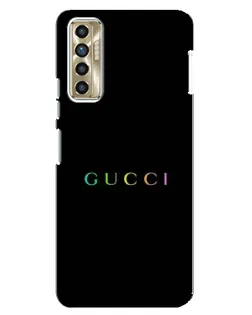 Чохол для TECNO Camon 17P (CG7n) з картинкою «Gucci — неоновий мінімалізм» Чохол для TECNO Camon 17P (CG7n) з картинкою «Gucci — неоновий мінімалізм»
