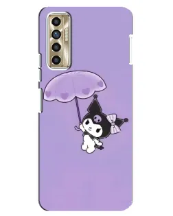 Чохол для TECNO Camon 17P (CG7n) з картинкою «Kuromi з парасолькою» Чохол для TECNO Camon 17P (CG7n) з картинкою «Kuromi з парасолькою»