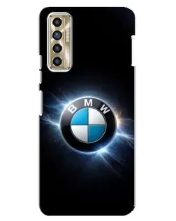 Чохол для TECNO Camon 17P (CG7n) з картинкою «BMW — неонове сяйво» Чохол для TECNO Camon 17P (CG7n) з картинкою «BMW — неонове сяйво»