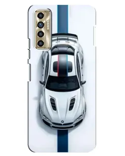Чохол для TECNO Camon 17P (CG7n) з картинкою «Вид зверху — BMW M» Чохол для TECNO Camon 17P (CG7n) з картинкою «Вид зверху — BMW M»