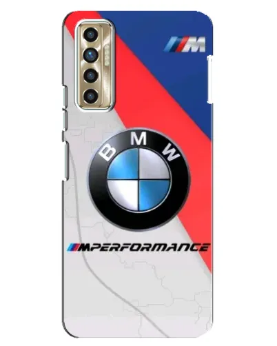 Чехол для TECNO Camon 17P (CG7n) с картинкой «BMW Performance стиль»