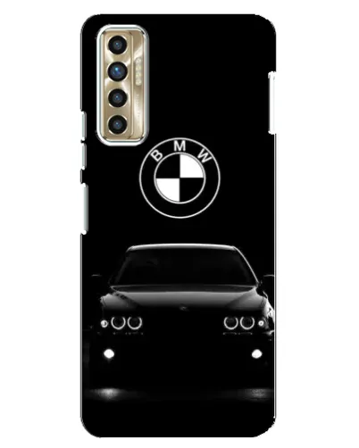 Чехол для TECNO Camon 17P (CG7n) с картинкой «BMW — взгляд из темноты»