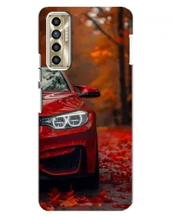 Чехол для TECNO Camon 17P (CG7n) с картинкой «Осенняя BMW M4»