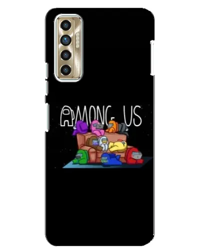 Чехол для TECNO Camon 17P (CG7n) с картинкой «Логотип Among Us» Чехол для TECNO Camon 17P (CG7n) с картинкой «Логотип Among Us»