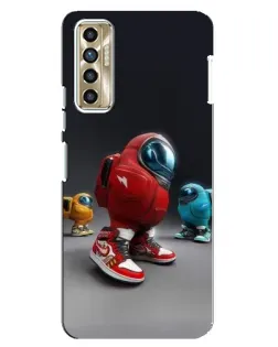 Чехол для TECNO Camon 17P (CG7n) с картинкой «Among Us — 3D стиль»