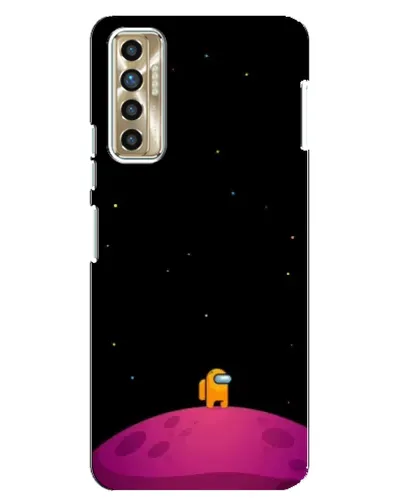 Чехол для TECNO Camon 17P (CG7n) с картинкой «Одинокий герой на планете» Чехол для TECNO Camon 17P (CG7n) с картинкой «Одинокий герой на планете»