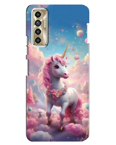 Чехол для TECNO Camon 17P (CG7n) с картинкой «Единорог среди облаков» Чехол для TECNO Camon 17P (CG7n) с картинкой «Единорог среди облаков»