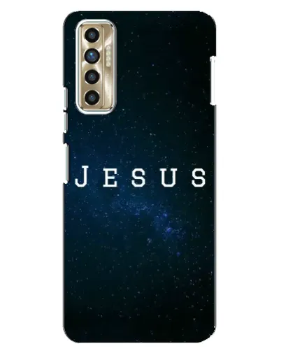 Чехол для TECNO Camon 17P (CG7n) с картинкой «Звездное небо Jesus»