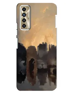 Чехол для TECNO Camon 17P (CG7n) с картинкой «Дорога к вере»