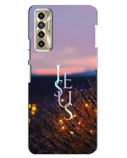 Чехол для TECNO Camon 17P (CG7n) с картинкой «Свет Божий ночью»