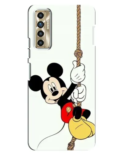 Чехол для TECNO Camon 17P (CG7n) с картинкой «Mickey на канате» Чехол для TECNO Camon 17P (CG7n) с картинкой «Mickey на канате»