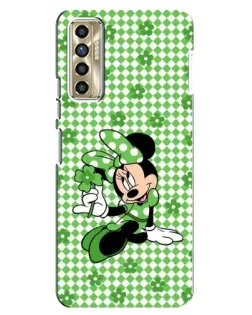 Чехол для TECNO Camon 17P (CG7n) с картинкой «Mickey в клетку»