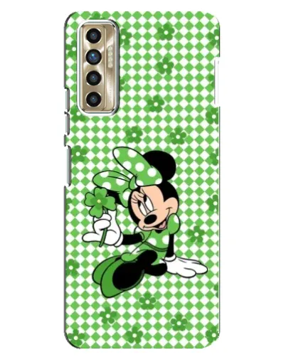 Чехол для TECNO Camon 17P (CG7n) с картинкой «Mickey в клетку» Чехол для TECNO Camon 17P (CG7n) с картинкой «Mickey в клетку»