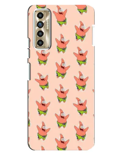 Чехол для TECNO Camon 17P (CG7n) с картинкой «Патрик Стар паттерн» Чехол для TECNO Camon 17P (CG7n) с картинкой «Патрик Стар паттерн»