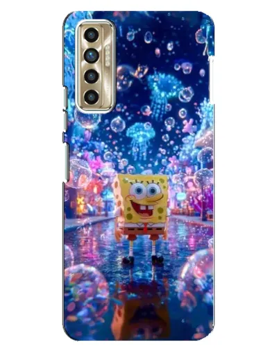 Чехол для TECNO Camon 17P (CG7n) с картинкой «Неоновый океан» Чехол для TECNO Camon 17P (CG7n) с картинкой «Неоновый океан»
