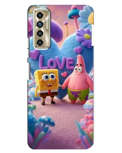 Чехол для TECNO Camon 17P (CG7n) с картинкой «Губка Боб Патрик» Чехол для TECNO Camon 17P (CG7n) с картинкой «Губка Боб Патрик»