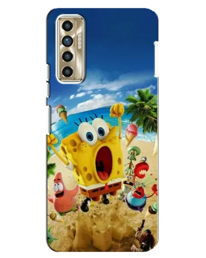 Чехол для TECNO Camon 17P (CG7n) с картинкой «Развлечения на пляже» Чехол для TECNO Camon 17P (CG7n) с картинкой «Развлечения на пляже»