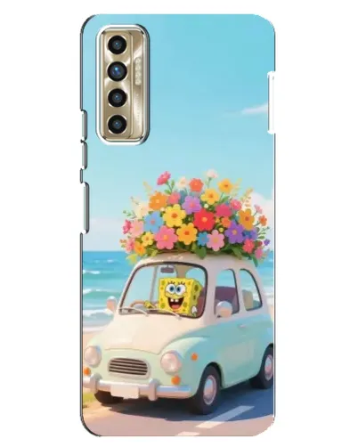 Чехол для TECNO Camon 17P (CG7n) с картинкой «Автомобильное путешествие» Чехол для TECNO Camon 17P (CG7n) с картинкой «Автомобильное путешествие»