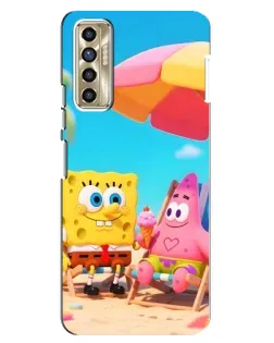 Чехол для TECNO Camon 17P (CG7n) с картинкой «Отдых на пляже» Чехол для TECNO Camon 17P (CG7n) с картинкой «Отдых на пляже»
