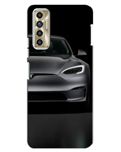 Чохол для TECNO Camon 17P (CG7n) з картинкою «Tesla Model S Look»